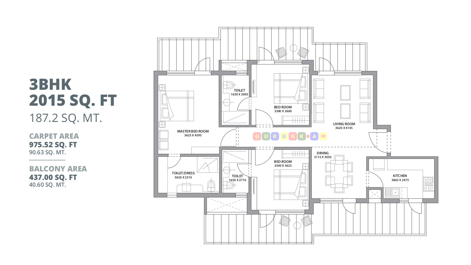 3bhk-2015 bestech-altura
