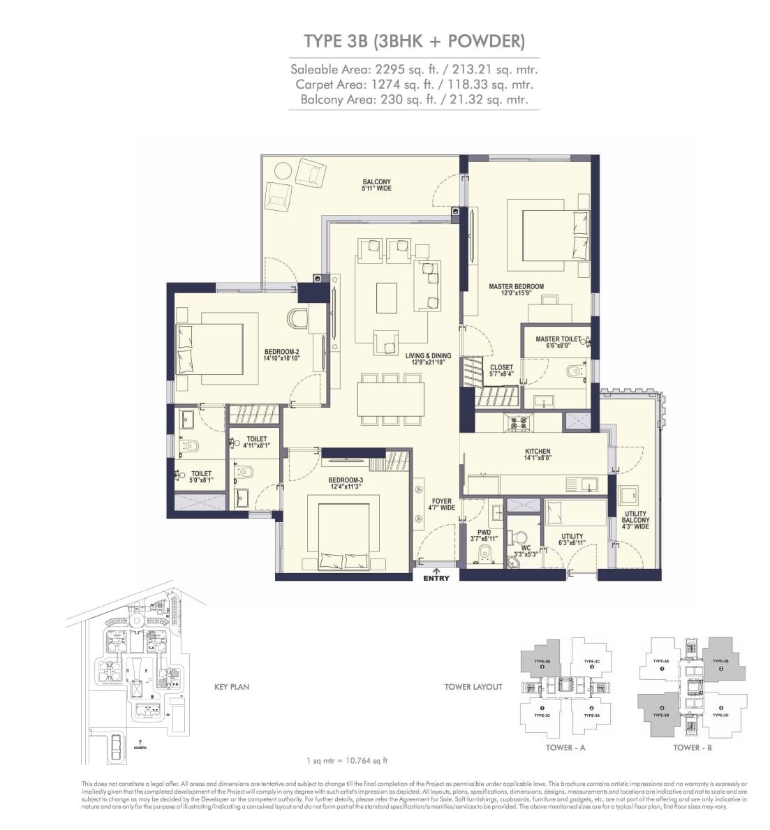 3bhk-2295 conscient-hines-elevate