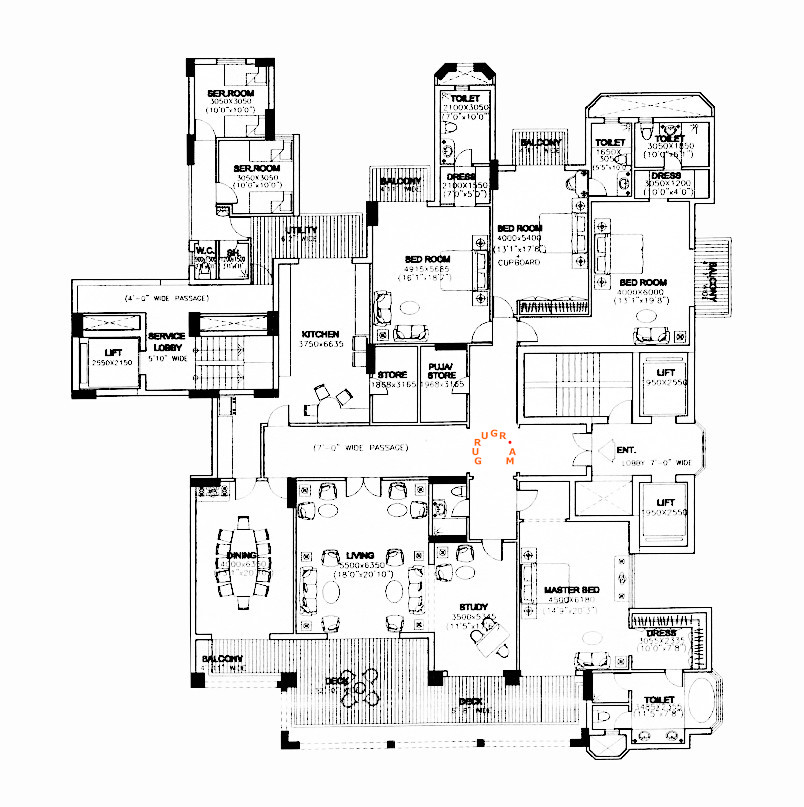 dlf-aralias-apartment-layout-02 dlf-aralias
