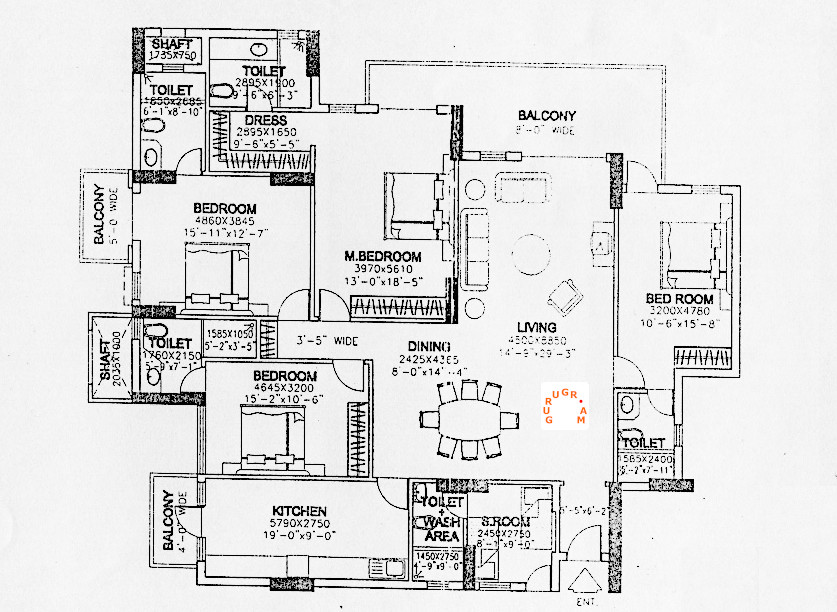dlf-icon-4bhk-apartment-layout-plan-02 dlf-icon