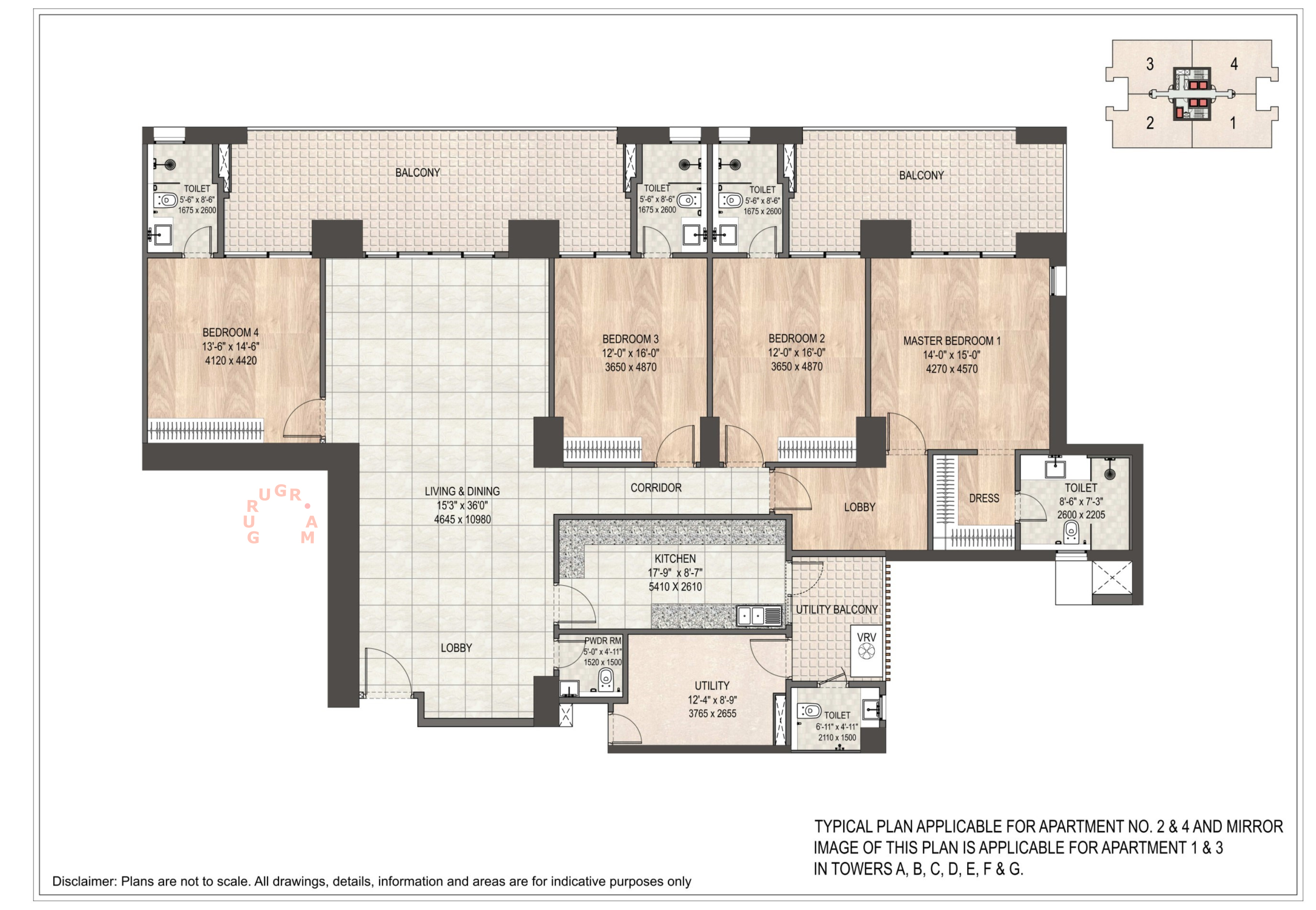 dlf-privana-south-apartment-layout-plan dlf-privana-south