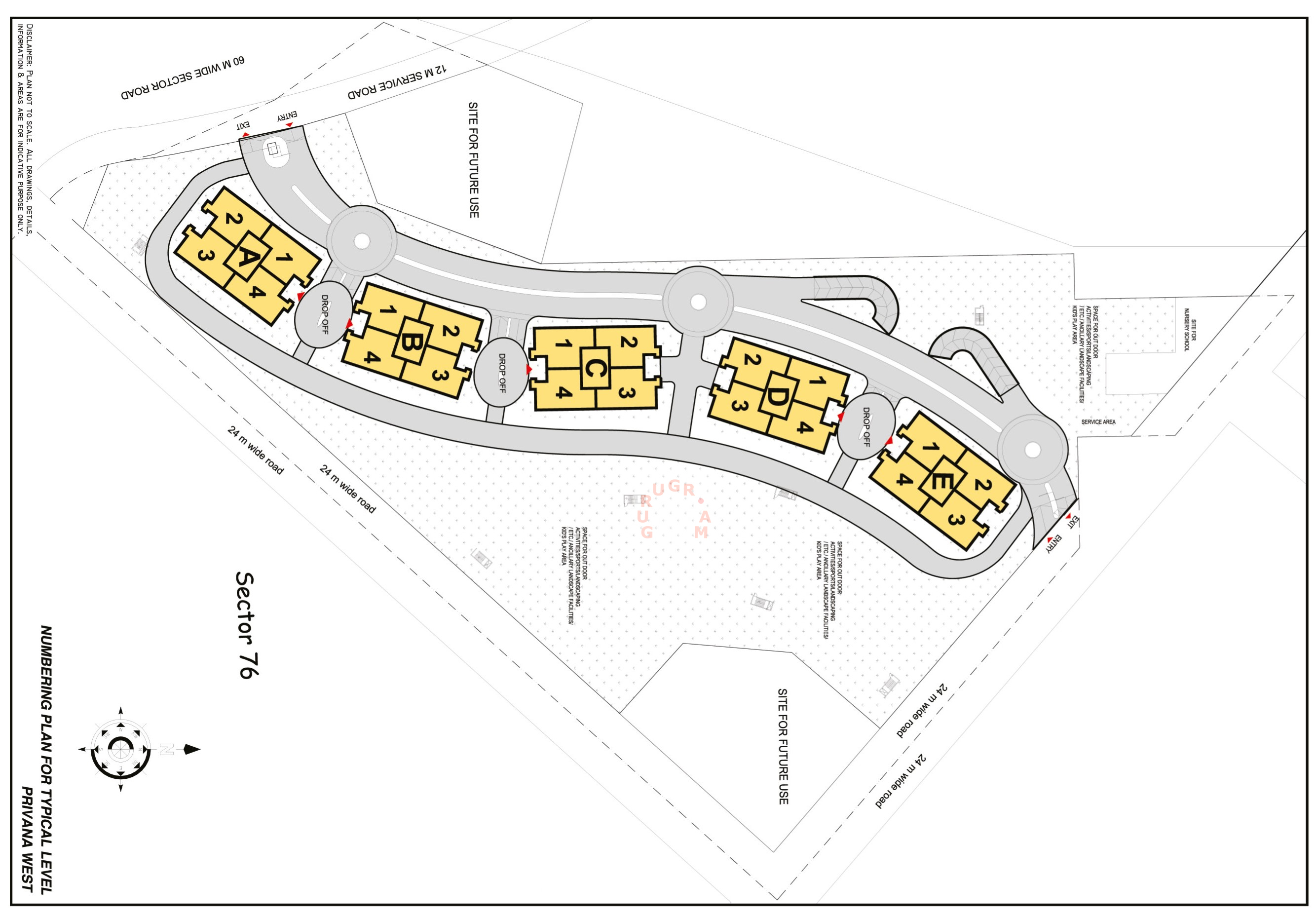dlf-privana-west-site-unit-plan-apartment dlf-privana-west