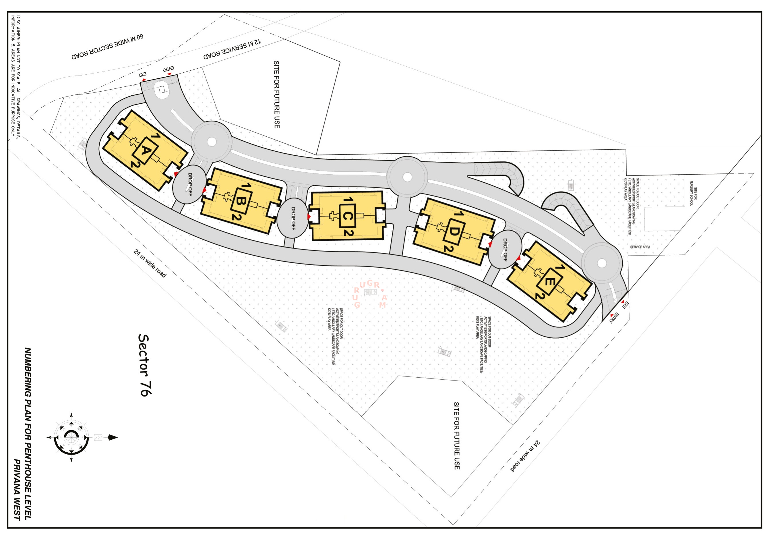 dlf-privana-west-site-unit-plan-penthouse dlf-privana-west