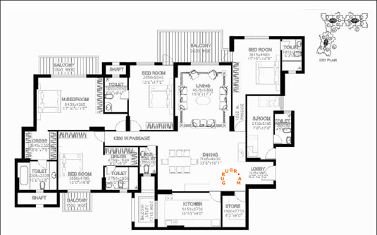 dlf-summit-apartment-layout-4bhk-03 dlf-summit