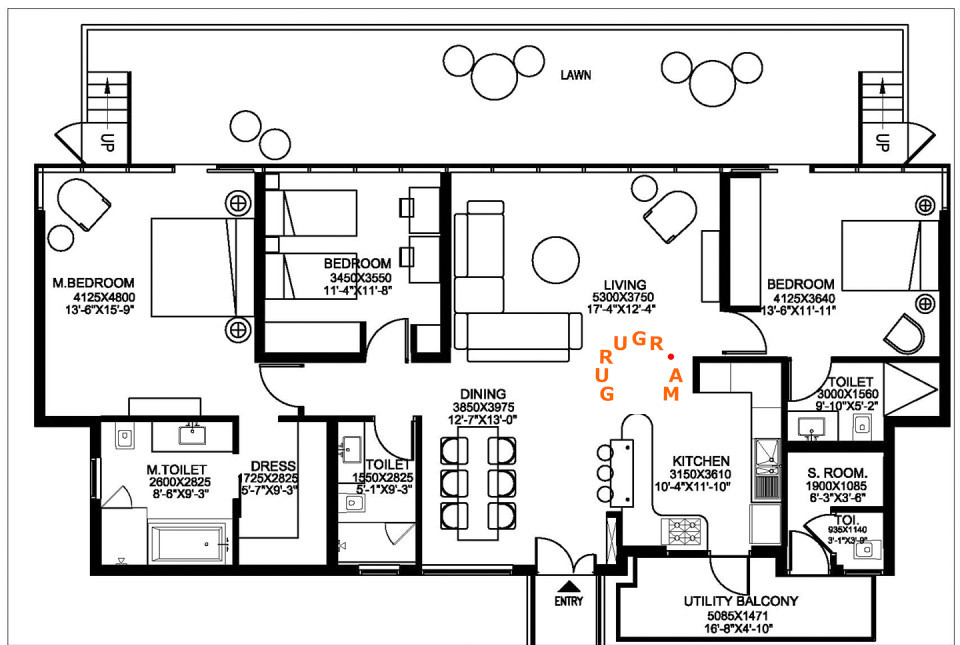 ireo-grand-arch-3bhk-apartment-layout-02 ireo-grand-arch