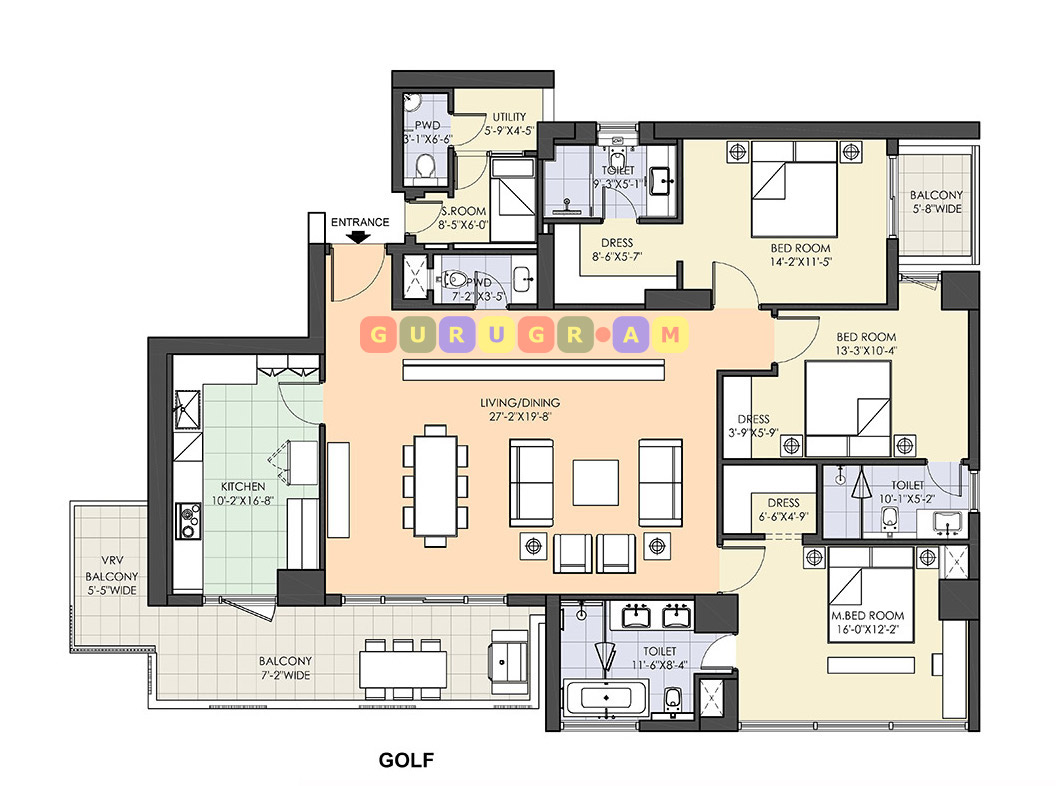 m3m-golf-estate-fairway-west-3bhk-apartment-layout-plan-03 m3m-golf-estate