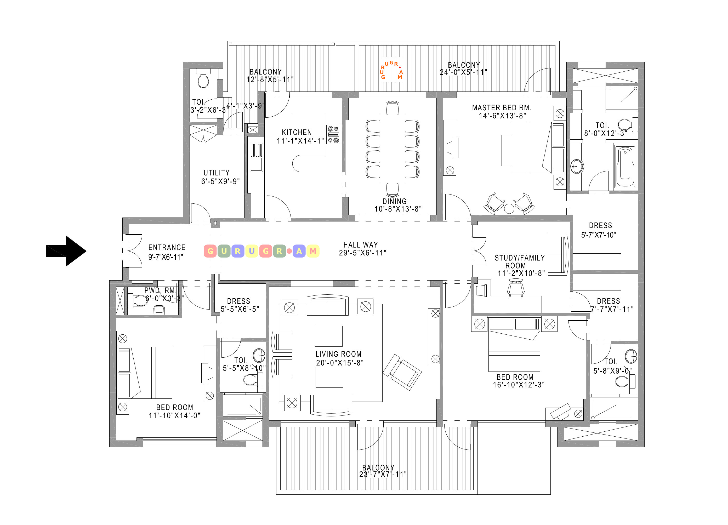 mgf-the-vilas-3bhk-apartment-layout-plan-01 mgf-the-vilas