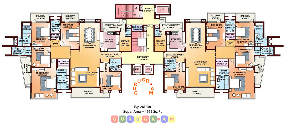 parsvnath-exotica-5bhk-apartment-layout parsvnath-exotica