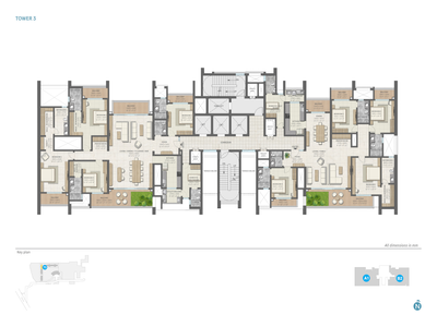 apartment-2-to-a-core sobha-aranya