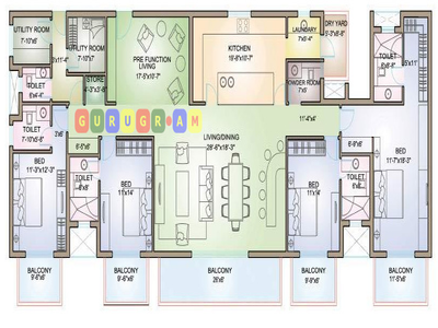 tata-raisina-residency-4bhk-apartment-layout-plan-02 tata-raisina-residency